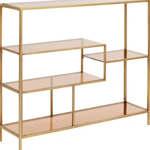 Best KARE Design Shelf Loft Gold 115x100cm