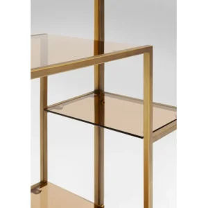 Clearance KARE Design Shelf Loft Gold 60x195cm