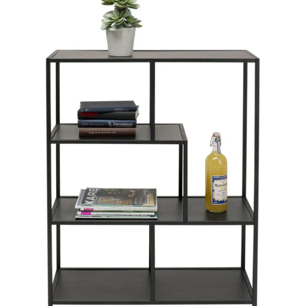 shelf_loftie_black_xcm_2.webp Online KARE Design Shelf Loftie Black 77x100cm