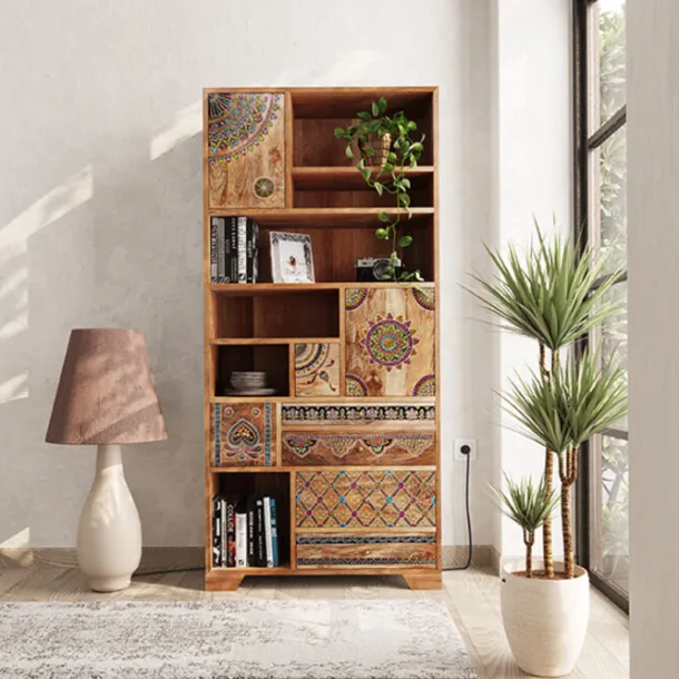 shelf_menorca_xcm_1.webp Online KARE Design Shelf Menorca 90x193cm