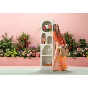 Best KARE Design Shelf Paco White 48x180cm