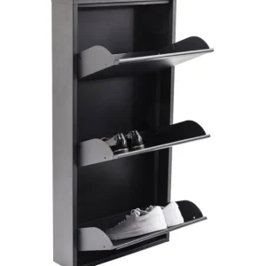 Online KARE Design Shoe Container Caruso 3 Anthracite