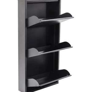Online KARE Design Shoe Container Caruso 3 Anthracite