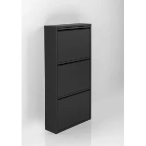 Best KARE Design Shoe Container Caruso 3 Black (MO)