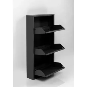 Best KARE Design Shoe Container Caruso 3 Black (MO)