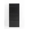 Best KARE Design Shoe Container Caruso 3 Plus 1 Black (MO)