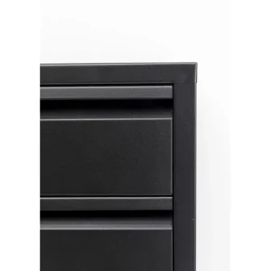 Best KARE Design Shoe Container Caruso 3 Plus 1 Black (MO)