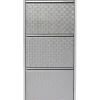 New KARE Design Shoe Container Caruso 3 Silver brushed