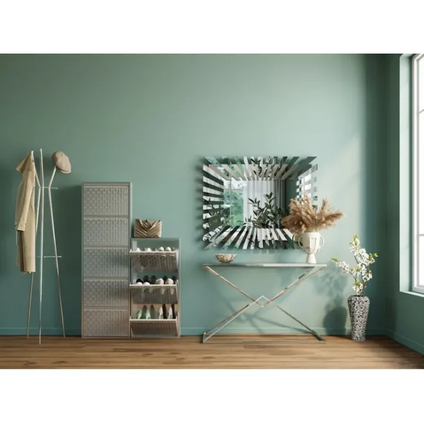 shoe_container_caruso__si_1-2.webp Outlet KARE Design Shoe Container Caruso 3 Silver brushed (MO)
