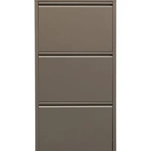 Fashion KARE Design Shoe Container Caruso 3 Taupe (MO)