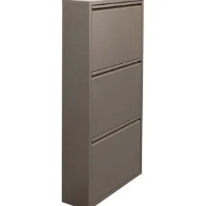 Fashion KARE Design Shoe Container Caruso 3 Taupe (MO)