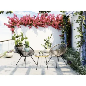 Clearance KARE Design Side Table Acapulco Nature