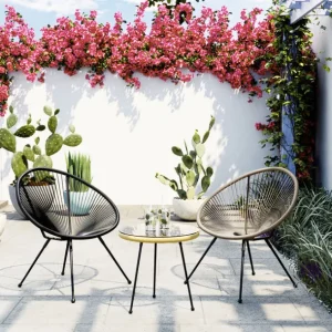 Clearance KARE Design Side Table Acapulco Nature