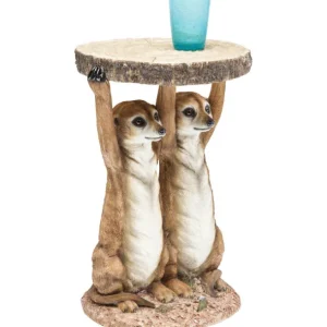 Sale KARE Design Side Table Animal Meerkat Sisters Ø33cm