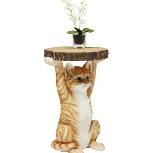 New KARE Design Side Table Animal Ms Cat Ø33cm