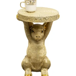 Fashion KARE Design Side Table Animal Pig Ø34cm