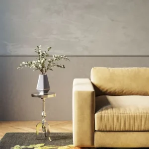 New KARE Design Side Table Barocco Alu Ø27cm