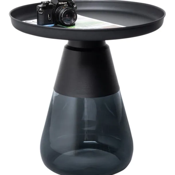 side_table_bottiglia_smok_5-1.webp Online KARE Design Side Table Bottiglia Smoke Ø50cm