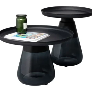 Best KARE Design Side Table Bottiglia Smoke Ø 60cm