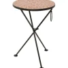 Hot KARE Design Side Table Clack Mosaic Red Ø35cm