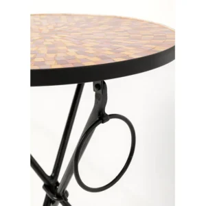 Hot KARE Design Side Table Clack Mosaic Red Ø35cm