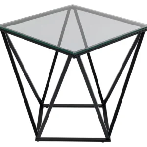 New KARE Design Side Table Cristallo Black 50x50cm