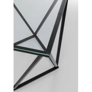 New KARE Design Side Table Cristallo Black 50x50cm