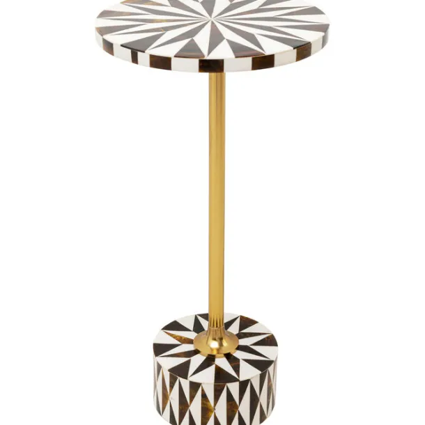 side_table_domero_star_br_0.webp New KARE Design Side Table Domero Star Brown White Ø25cm