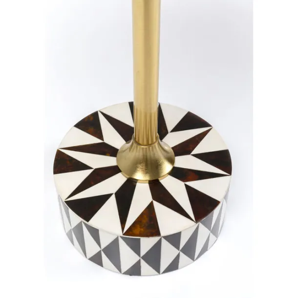 side_table_domero_star_br_4-1.webp Hot KARE Design Side Table Domero Star Brown White Ø40cm