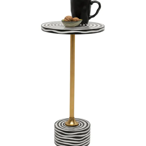side_table_domero_swirl_c_1.webp Best KARE Design Side Table Domero Swirl Ø25cm