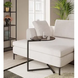 Fashion KARE Design Side Table Easy Living Black Ø46cm