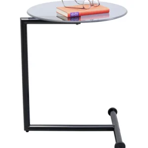 Fashion KARE Design Side Table Easy Living Black Ø46cm