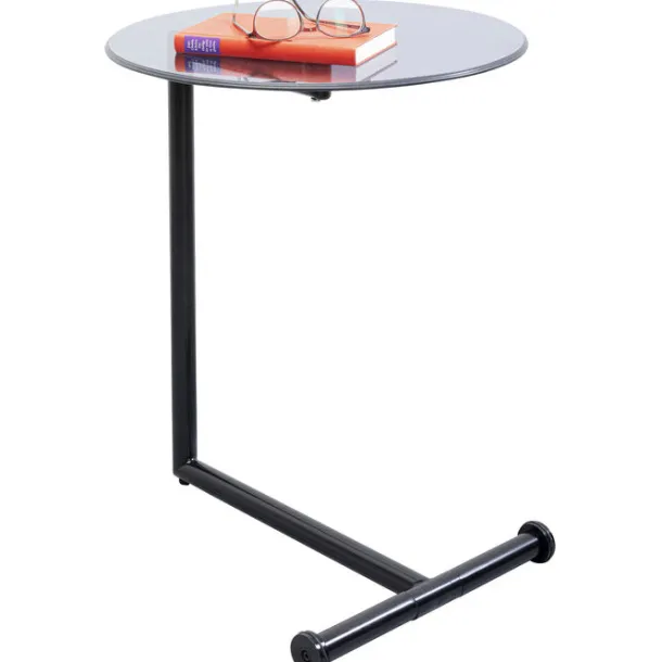 side_table_easy_living_bl_4.webp Fashion KARE Design Side Table Easy Living Black Ø46cm