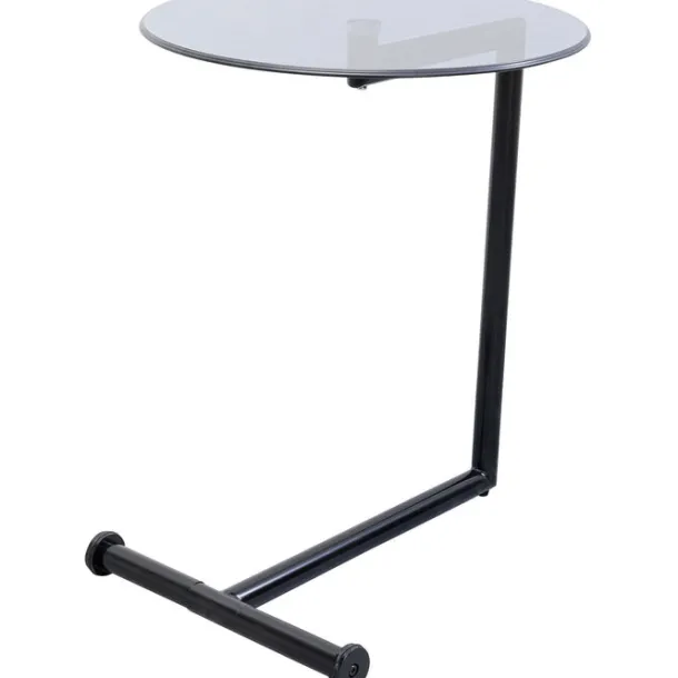 side_table_easy_living_bl_5.webp Fashion KARE Design Side Table Easy Living Black Ø46cm