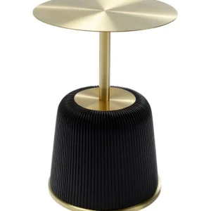 Discount KARE Design Side Table Endless Vegas Black Ø40cm