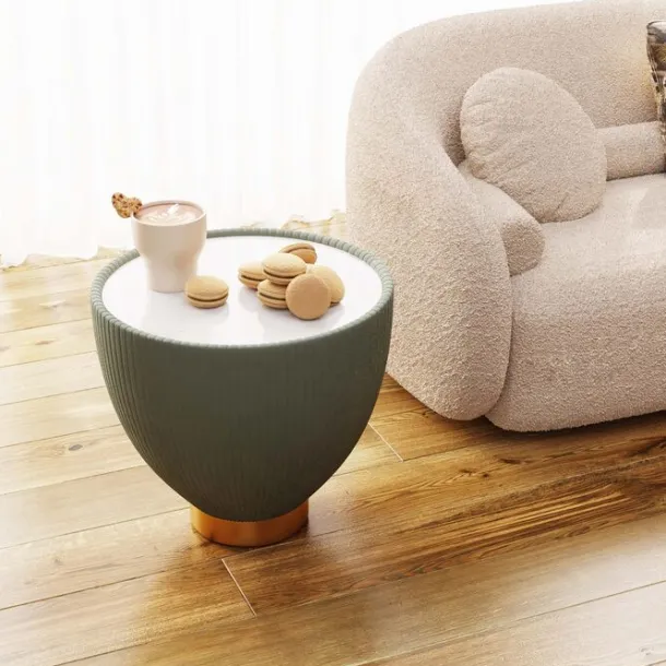 side_table_endless_vegas__1-2.webp Sale KARE Design Side Table Endless Vegas Green Ø47cm
