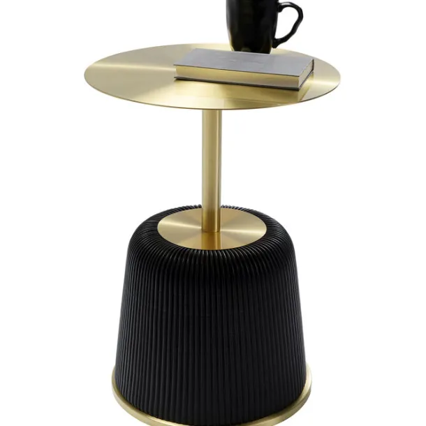 side_table_endless_vegas__2-1.webp Discount KARE Design Side Table Endless Vegas Black Ø40cm