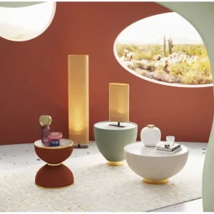 Sale KARE Design Side Table Endless Vegas Green Ø47cm