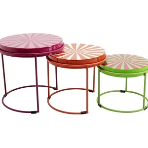 Clearance KARE Design Side Table Good Vibes (3/Set)