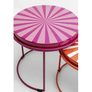 Clearance KARE Design Side Table Good Vibes (3/Set)