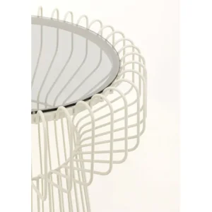 Best KARE Design Side Table Lisboa Greige Ø38cm