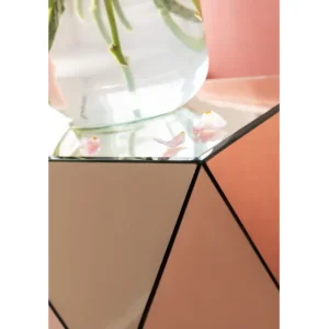 Best KARE Design Side Table Luxury Triangle Pearl 32x32cm