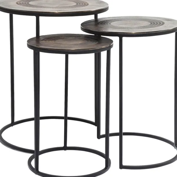side_table_marrakesh_cm_s_0.webp Hot KARE Design Side Table Marrakesh Ø48cm (3/Set)