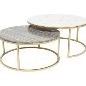Best KARE Design Side Table Mystic Round (2/Set)
