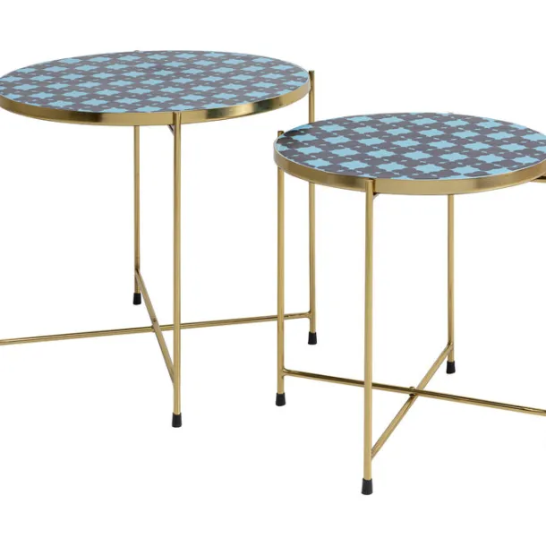 side_table_priya_blue_set_0.webp Discount KARE Design Side Table Priya Blue (2/Set)