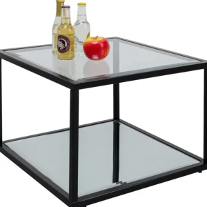 Fashion KARE Design Side Table Quadro Black 50x50cm