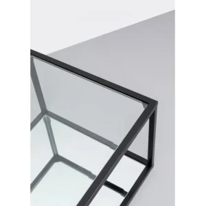 Fashion KARE Design Side Table Quadro Black 50x50cm