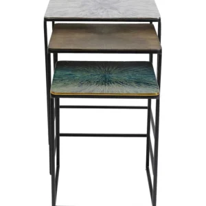 Discount KARE Design Side Table Ray Square (3/Set)