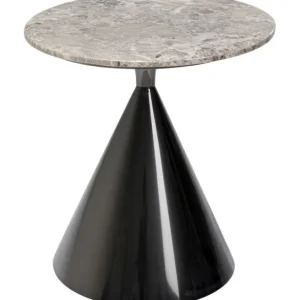 New KARE Design Side Table Rita Black Ø50cm