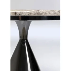 New KARE Design Side Table Rita Black Ø50cm